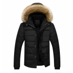 Soe talvejakk Paks soe parka Fliisist kapuutsiga jakk V&auml;lisspordi mantel Matkamine Telkimine Matkamine Suusatamine 6XL must