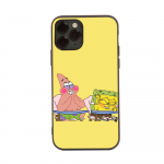 PB4 SpongeBob Patrick Must Pehme &Uuml;mbris iPhone 16 15 Plus 14 13 Pro 8 SE XR XS Max P30 Nova 5T Y5P Y6 Y7 Y8P Y9 Realme C30 C33 C31 VIVO Y36 V27 iPhone 13 Mini tuhmkollane