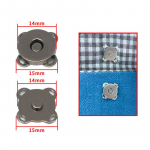 5 tk Magnetkl&otilde;psuga nupukinnitused K&auml;ekott Rahakott Rahakott Klambrid N&ouml;&ouml;bid Mini Adsorptsioon Lukk Ise k&auml;sit&ouml;&ouml;kottide osad