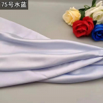 100x150cm satiinkangas m&otilde;&otilde;diku j&auml;rgi s&auml;rkidele R&otilde;ivad Kleidid Pidžaamad &Otilde;mblemine Suure tihedusega sile tavaline sinine valge pehme riie 100x150cm