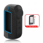 A93 v&otilde;tmehoidja silikoonkaanega v&otilde;tme&uuml;mbrise prefekt Starline A93 kahesuunalise autoalarm kaugjuhtimispuldi A63 LCD saatja jaoks punane