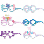 Mermaid Party Favor for Kids Photo Glasses/Tattoos Stickers /Headband/Clap Circle Toy Girl Birthday party gift Decor Baby Shower