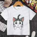 Armas kassiga tr&uuml;kitud laste T-s&auml;rk T&uuml;drukutele Poiste Multifilmi T-s&auml;rk Suvine vabaaja l&uuml;hikeste varrukatega T-s&auml;rk Mugavad naljakad lasteriided 100