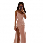 Daami &otilde;htukleit plekiline k&uuml;lgne l&otilde;hik, seljata, &otilde;huke spagetirihm M aprikoosi