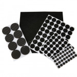 PATSAFE &ndash; Pack de 125 Patins Adh&eacute;sifs en Feutre pour Prot&eacute;ger les Sols et Surfaces Contre les Rayures