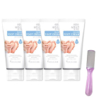 Enesty Silk Skin Hot Spring Water Foot Cream Lemon Mint 4p + foot cream, 100ml, 1 set white