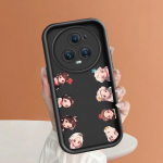 Pehme silikoonist ruudukujuline redelprintimise mustriga telefoni korpus, t&auml;iskaanega kaamera p&otilde;rutuskindel kummist &uuml;mbris Huawei Honori jaoks Huawei Nova Y61 valge