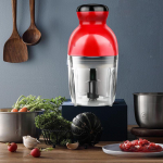 Kompaktne elektriline lihaveski ja imikutoidu segisti UK Plug 220V (No Accessories) roosa