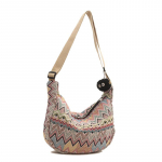 Lainemustrilise disainiga Crossbody kott naistele, l&otilde;uendist &otilde;lakott, mitmek&uuml;lgne &uuml;li&otilde;pilaste pelmeenikott roosa