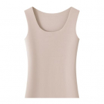 Talvine naiste termiline kahepoolne sametvest &otilde;mblusteta sametvoodriga kiire temperatuuriga lukustus, soojendus &otilde;huke elastne varrukateta sisemine kulumispaak M must