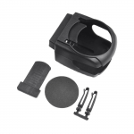 Purgitopsihoidja tarvikute siseorganisaator must veepudel 1tk praktiline