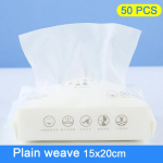 100 tk &uuml;hekordselt kasutatav n&auml;or&auml;tik puuvillane meik puhastus n&auml;o salvr&auml;tiku salvr&auml;tikud pesu 50PCS