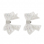 Lipsuklaasklambrid, eemaldatav dekoratiivne lipsus&otilde;lmega kingapannal pulmapeoks, pruudikinga k&otilde;rgetele kontsadele