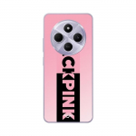 Coque de t&eacute;l&eacute;phone - Maniacase - Xiaomi Redmi 14C - Logo Blackpink - Souple - Rose et noir