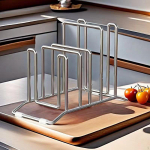 L&otilde;ikelaua rack alus metallist k&ouml;&ouml;gitarvikud potti panni kaaned hoidik t&uuml;keldamise korraldaja jaoks