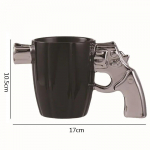 P&uuml;stoli kujuga k&auml;epidemega kruus Keraamiline kohvitass Joogitass Veetass Paar Tassid Teetassid Majapidamises Loominguline joogin&otilde;u 350ml