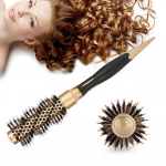 Professionaalne antistaatiline &uuml;mmargune juuksekamm, salongi stiilihari Twill nailonpross(25 mm)