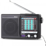 Kaasaskantav raadio AM FM, transistorraadio, seinakontakti v&otilde;i akutoitega raadio kodus ja &otilde;ues, k&otilde;rvaklappide pesa, v&auml;ikesed kingitused eakatele