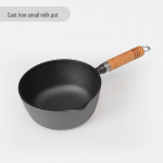 Paksenenud malmist mittekleepuv piima- ja supipott beebitoidu ja nuudlite jaoks 19cm milk pan