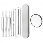 Mustpeade eemaldamise t&ouml;&ouml;riistakomplekt Professionaalne tedret&auml;he eemaldaja &uuml;mbrisega ja 5-kordne luup vistrike jaoks. 4pcs