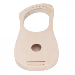 Lyre Harp 7 strings DIY Kit Basswood Instrument koos h&auml;&auml;lestusv&otilde;tmega sadula silla tihvtid
