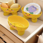 Armas pardi seebialus drenaažiga, imearmas multifilmi loomaseebihoidja laste vannitoa jaoks, loominguline uudne seebialus sidrunikollane v&auml;rv