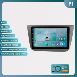 Ossuret AI H&auml;&auml;l Traadita CarPlay Android 13 Autoraadio Seat Altea 2004 - 2015 Toledo 3 jaoks Automaailmam&auml;ngija intelligentne RDS GPS 2Din Autoradio P1 4Core 1G 32G