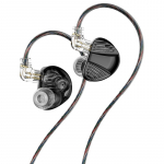 TRN V10 PRO K&otilde;rvaklapid 2BA+2DD Kahekordne D&uuml;naamiline ja Kahekordne Tasakaalustatud Armatuur H&uuml;briid In-Ear Monitorid K&otilde;rvaklapid 3.5mm No microphone must