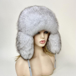 Ushanka m&uuml;ts t&auml;iskasvanutele kohev paks soe lumi v&auml;limine k&otilde;rvaklapiga pommim&uuml;tsid Naturaalse rebase karvaga talvekarusnahast m&uuml;ts One Size
