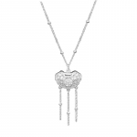 Fuzi Turvalukk Tuttidega Kaelakee Uus Hiina Stiil Rahvuslik Stiil China-Chic Ni&scaron;&scaron; Rangluukett