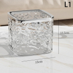 Juukseaksessuaaride Korraldaja Hoiukarp L&auml;bipaistev Akr&uuml;&uuml;l Juuksekummide Korraldaja Peapaela, V&ouml;&ouml;ri, Vatipulkade Korraldamiseks, Vannituba