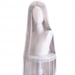 100cm Pikk Sirge Cosplay Parukas Keskmise Lahknemisega Keskmine Lahknemine Blond Roosa Punane Lilla Kuumuskindel S&uuml;nteetiline Juukseparukas One Size