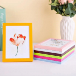6-tolline Moodne Kodu Dekor Puidust Pildiraam Seinale Fotoraam Lauapealne Pildiraam Kontori Lauapealne Kodu Dekor 6in(10x15cm) roosa