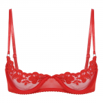 Seksikad naiste 1/2 tassi Push Up alustraadiga pitsist rinnahoidja aluspesu reguleeritavast riidest rinnahoidja pesu 4XL