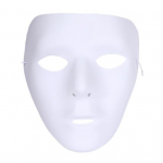 Halloweeni kummitustantsu hip-hop mask DIY Cosplay peorekvisiidid kodu, baari, &ouml;&ouml;klubi, maskeraadi, lavashow jaoks soe valge v&auml;rv