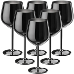 6 tk roostevabast terasest veiniklaasi purunematud metallist kokteiliklaasid 220 ml kokteilide ja veini joomiseks baaris Tass