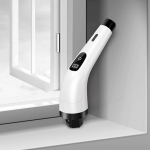 9-in-1 elektriline vannitoa puhastushari kahepikkusega k&auml;epidemetega Electric Cleaning Brush