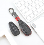 jingyuqin S&uuml;sinikkiust Nahast Auto V&otilde;tmehoidja Kate Ford Fiesta Focus Mondeo Ecosport Kuga Focus Procted Nutiv&otilde;ti jaoks musta oliivi v&auml;rvi