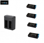 2025 K&otilde;rge Kvaliteediga 1680mAh Aku GoPro Max jaoks Laetav Aku + LED Laadija 360 Panoraamne Tegevuskaamera Tarvikud