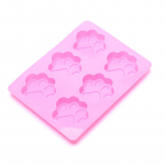 Koerakassi k&auml;paprintimise vorm silikoonkoogi k&uuml;psetusvormi seebivormi k&ouml;&ouml;git&ouml;&ouml;riist