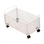 File Cart on Wheels for Organizing Mesh Storage School And Handbag 48x25x30cm