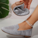 2024 UUED &uuml;hev&auml;rvilised, kandilise varbaga v&otilde;rkjalatsid Madalad naiste tasapinnalised jalan&otilde;ud Pehme p&otilde;hjaga kootud tasapinnalised v&otilde;rkkingad Vabaajajalatsid 35