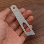 Roostevabast terasest Leathercraft Gumming Glue T&ouml;&ouml;riist isetehtud &otilde;mblemine Naha k&auml;sit&ouml;&ouml;liimimine