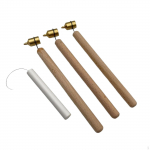 3x Fine Line Fluid Writer Paint Painting Pens Stem Cleaning Tool Touch up for Detail Writing