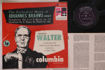 LP plaat BRUNO WALTER - Johannes Brahmsi orkestrimuusika WL5142 COLUMBIA - Jaapan Klassikaline Kasutatud