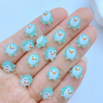 50 tk Uued Armsad Vaik Mini 9mm Joonisfilm Pingviinide Seeria Lame Tagak&uuml;lg Manik&uuml;&uuml;ri Detailid Kaunistused Juuksepaelte Aksessuaaride jaoks