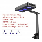 30W 52W 75W LED Akvaariumivalgusti H&auml;mardatav T&auml;isspekter Korallriffi Kasvatuskalade Akvaarium LED Valgusti Mereline Mereakvaarium Korallivalgustuss&uuml;steem