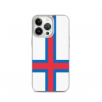 Coque iPhone - mitmev&auml;rviline - Drapeau &icirc;les F&eacute;ro&eacute; - Souple - TPU - &Uuml;hilduv iPhone 13 Pro
