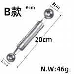 Roostevabast terasest puuviljade nikerdusnuga Kahepealine pallikaevaja gofreeritud nikerdusnuga Type B