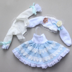 Riided 30 cm nukule Vabaaja r&otilde;ivad Kleit Seelik M&uuml;ts T-s&auml;rk P&uuml;ksid R&otilde;ivakomplekt 1/6 BJD nuku vahetusriided DIY nuku aksessuaarid For 1-6 BJD(30cm)